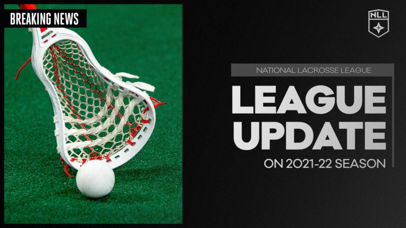 2021-22 NLL Season To Begin Dec. 3-4 Weekend! - Toronto Rock