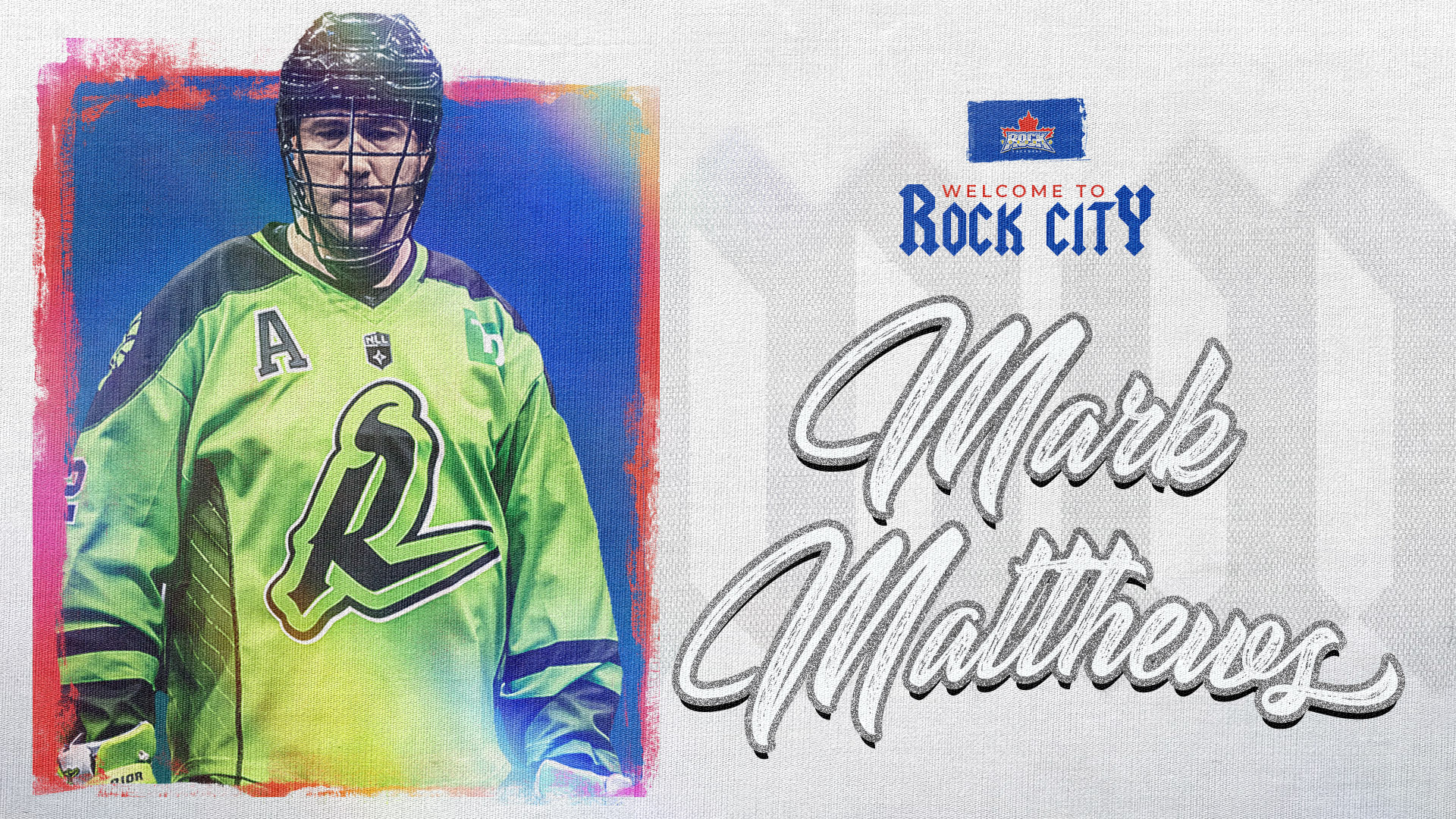 WATCH: Mark Matthews Welcome To Rock City - Toronto Rock