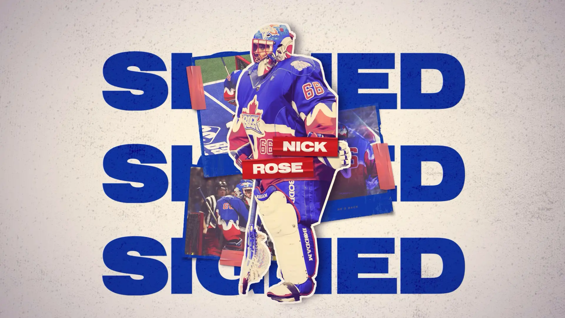 WATCH: Nick Rose Signed - Toronto Rock